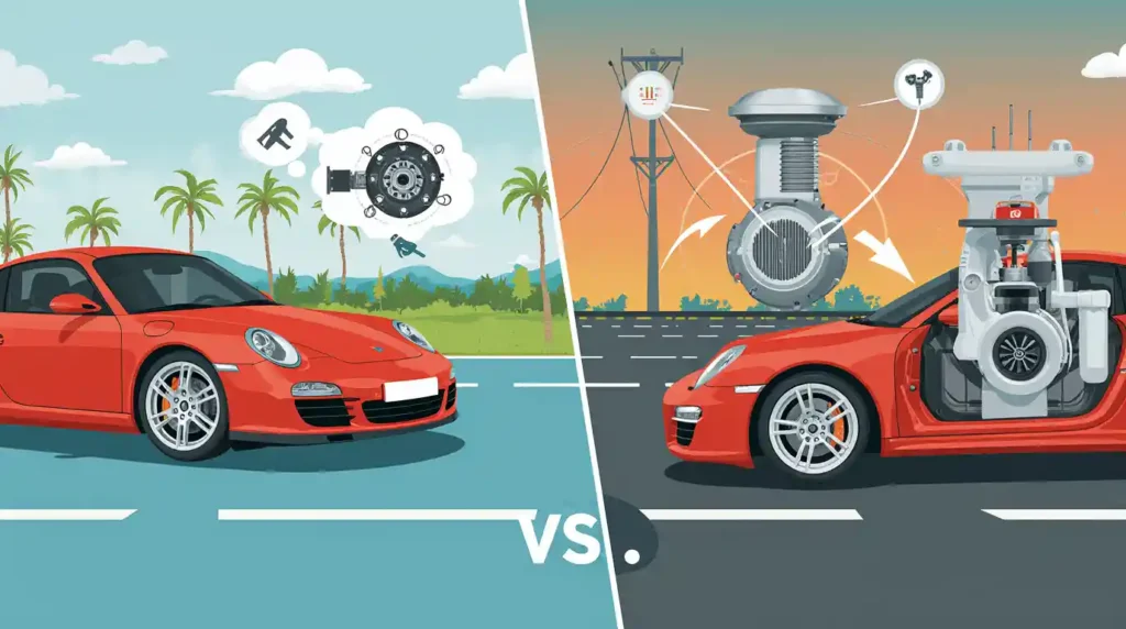 Voiture Sport Turbo vs voiture sport Compresseur